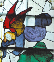 Angel in Window 1